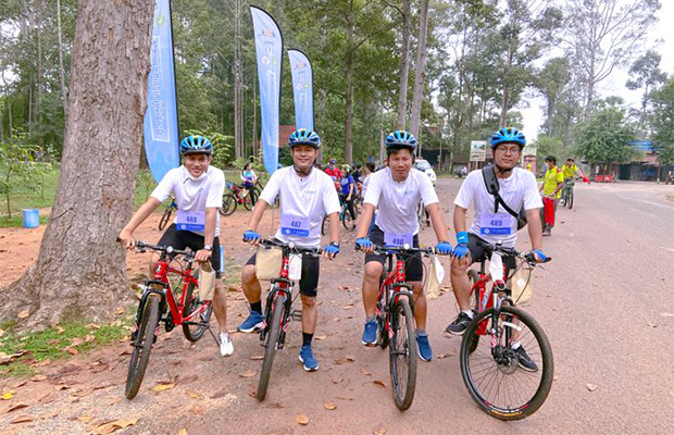 Cycling for health and the environment